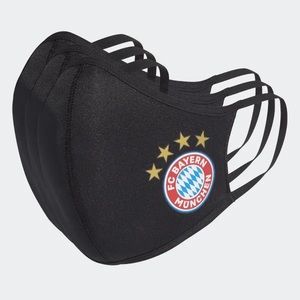 ADIDAS FC BAYERN FACE COVERS 3-PACK M/L unisex